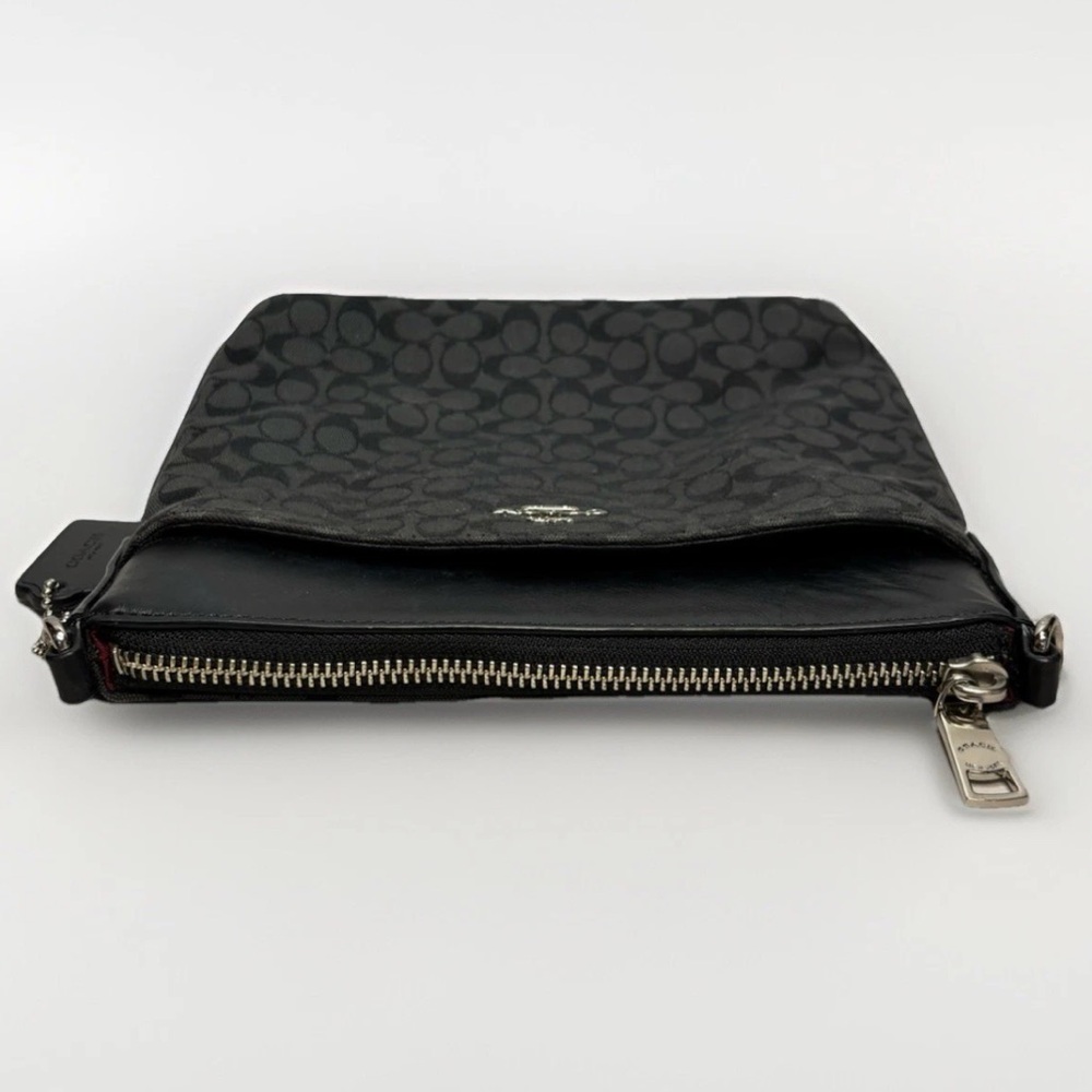 Coach Kitt Messenger Bag in Black #5697 - Picture 5 of 11